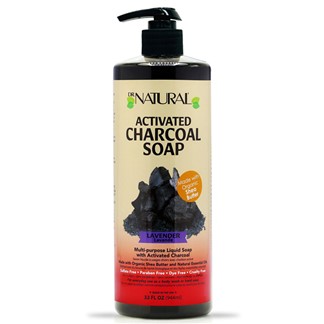 【即期品】美國Dr. Natural活性炭液體皂-寧靜薰衣草 944ml