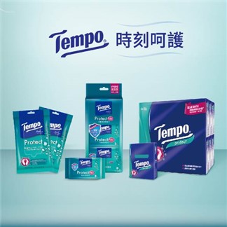 【Tempo】菌倍護濕巾 隨身袖珍包(8抽×6包)