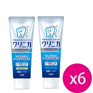 日本獅王固齒佳酵素淨護牙膏130g *6條