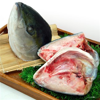 【優鮮配】日本極上の青魽魚頭6包組(350-400g／半顆／包)免運