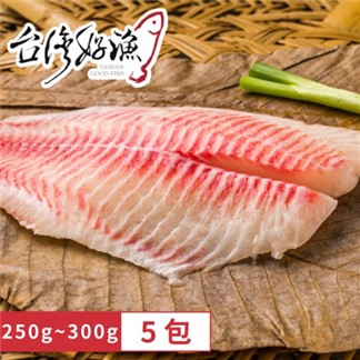 【台灣好漁】生食級台灣鯛魚片 (275g x5包)