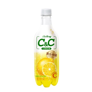 【黑松】黑松汽水C&C氣泡飲(檸檬)500ml*4入(組)
