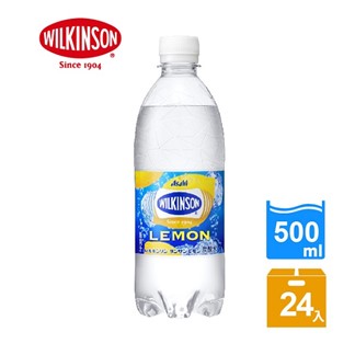 【Asahi】威金森檸檬風味碳酸水PET500*24入