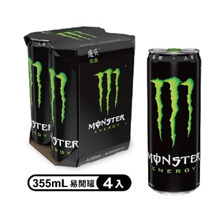 魔爪 Monster Energy 能量碳酸飲料355ml 4入
