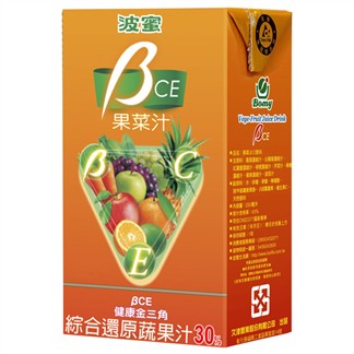 波蜜果菜汁BCE鋁箔包250ml (6入一組)