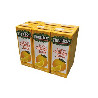 [樹頂]100%純柳橙汁200ml(6入)