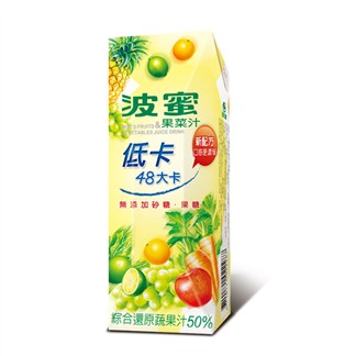 波蜜低卡果菜汁250ml (6入)