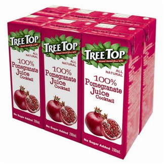 [樹頂]100%石榴莓綜合果汁200ml (6入)