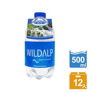 WILDALP奧地利天然礦泉水500ML*12入
