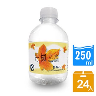 DRINK WATER丹楓之水 麥飯石礦泉水250ml(24瓶／箱)