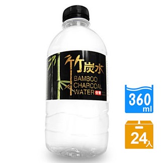 【奇寶】竹炭水360ml(24瓶／箱)