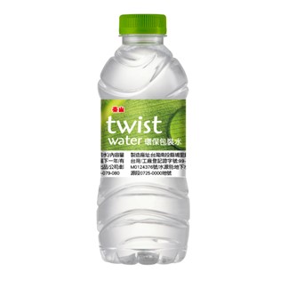 TWISTWATER環保包裝水330mlx24入