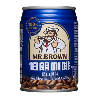 金車伯朗咖啡藍山風味240ml(6入)