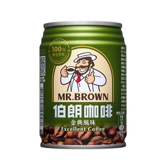 金車伯朗金典咖啡240ml(6入)
