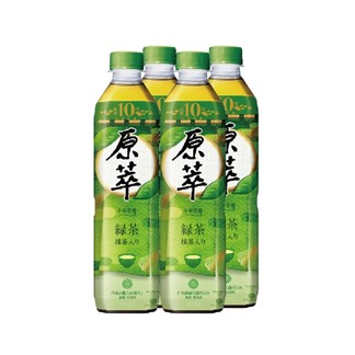 原萃日式綠茶 寶特瓶 580ml (4入)