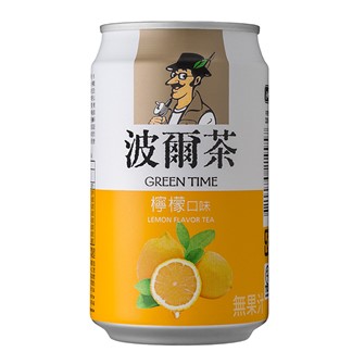 【宅配】波爾茶-檸檬口味320ml(24入)