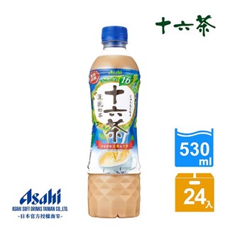 【Asahi】十六茶零咖啡因豆乳奶茶PET530*24入