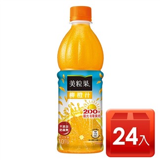 【超商取貨】美粒果柳橙汁450ml (24入)
