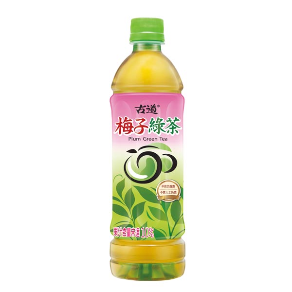 【超商取貨】古道梅子綠茶550ml (24入)