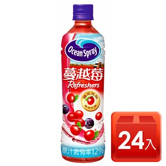【超商取貨】優鮮沛蔓越莓綜合果汁500ml (24入)