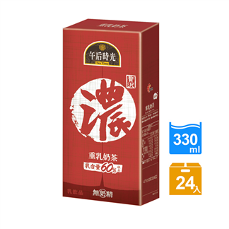 【超商取貨】光泉午后時光 重乳奶茶330ml (24入)