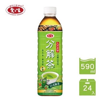 【超商取貨】愛之味分解茶日式綠茶590ml(24入)