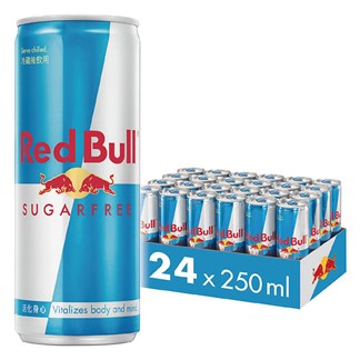 【宅配】Red Bull紅牛能量飲料250ml(24入)_無糖