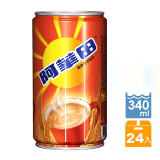 【宅配】[統一]阿華田營養麥芽牛奶340ml(24瓶)