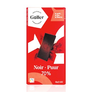 [Galler伽樂] 70%醇黑巧克力80g