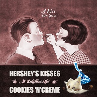[Hershey's 好時] Kisses巧酥可可風味水滴(36g)