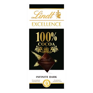 [Lindt 瑞士蓮] 極醇系列100%黑巧克力片50g(黑巧克力)
