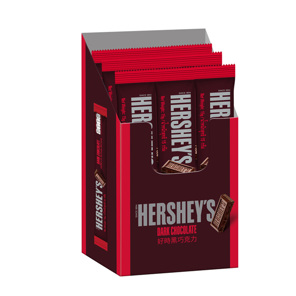 [Hershey's 好時] 黑巧克力12入(15gx12)