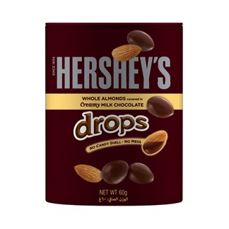[Hershey's 好時] Drops杏仁夾餡牛奶巧克力(60g)