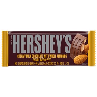 [Hershey's好時]杏仁夾餡牛奶巧克力片裝 40g