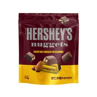 [Hershey's 好時]金磚杏仁夾餡牛奶巧克力袋裝(112g)