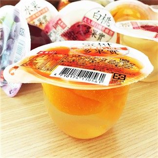 [盛香珍] 蜜柑多果實果凍180g(6杯)