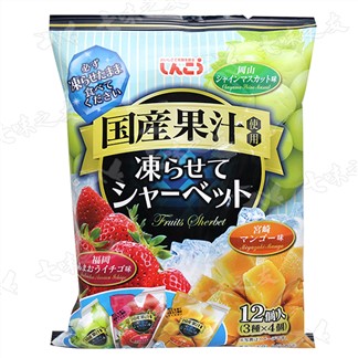 [SHINKO] 冰沙果凍(綜合水果口味) 216g
