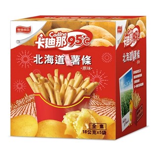 [卡迪那] 95℃北海道風味薯條18G*5包(原味)