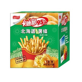 [卡迪那] 95℃北海道風味薯條18G*5包(海苔口味)