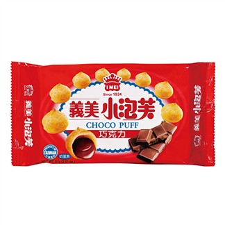 【超商取貨】[義美] 巧克力小泡芙57g盒裝 (12入)