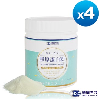 德奧日本新田100%膠原蛋白粉x4罐(每罐200g)