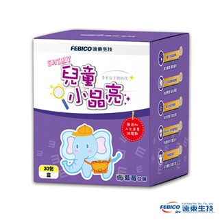【遠東生技】兒童小晶亮葉黃素顆粒30包(1盒)