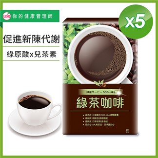 【UDR】專利綠茶咖啡x5盒