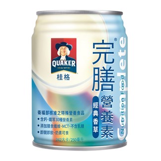 【Quaker桂格】完膳香草營養素24入(效期:2024.12.24)