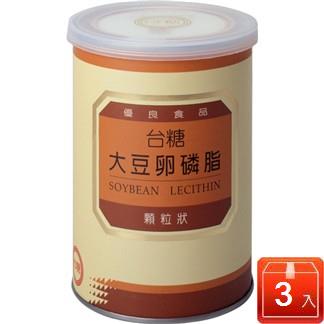 【台糖】大豆卵磷脂3罐組 (200g x3入)