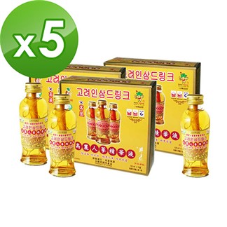 金蔘-韓國高麗人蔘精華液(120ml*3瓶)共5盒