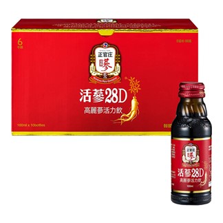 【正官庄】活蔘 28D禮盒 100mlx10瓶