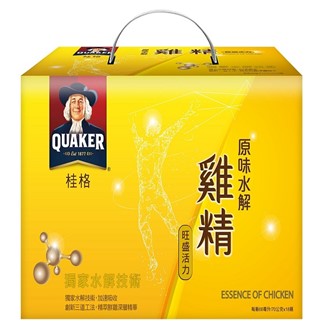【Quaker桂格】原味水解雞精 18瓶