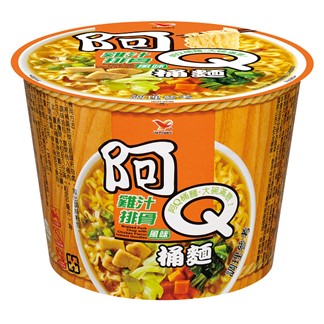 阿Q桶麵 雞汁排骨風味107g(12入)