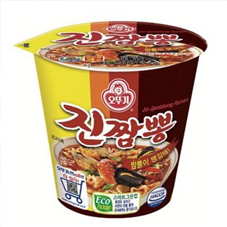 韓國不倒翁(OTTOGI) 金螃蟹海鮮風味杯麵75G